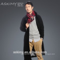 New design winter 100% mens cashmere scarf